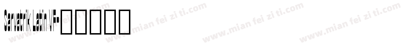 Sarvatrik Latin VF字体转换